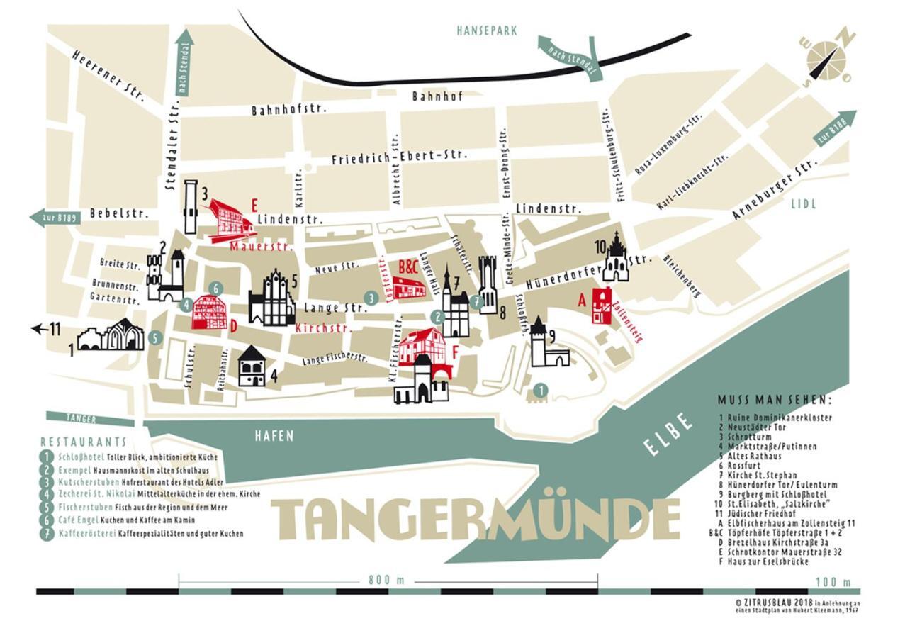 הוילה Tangermünde Brezelhaus מראה חיצוני תמונה